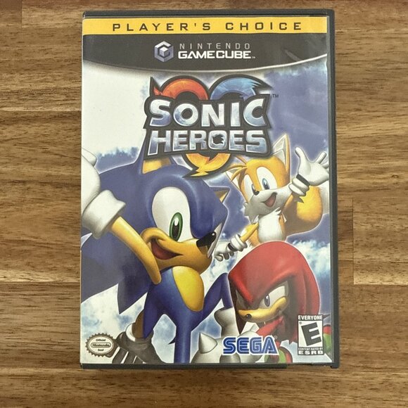 Sonic Heroes (Nintendo GameCube, 2004) Player’s Choice BOX ONLY - Picture 1 of 13